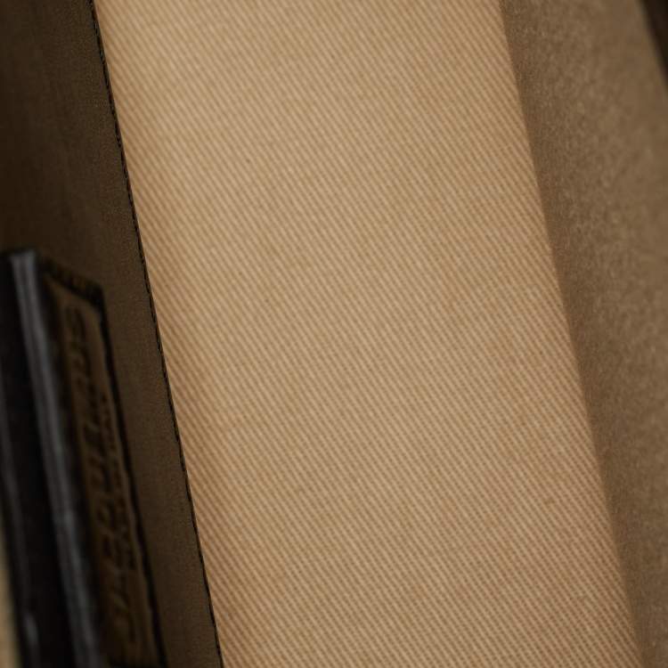 Pre Owned Jacquemus Black Leather Le Bambinou Top Handle Bag