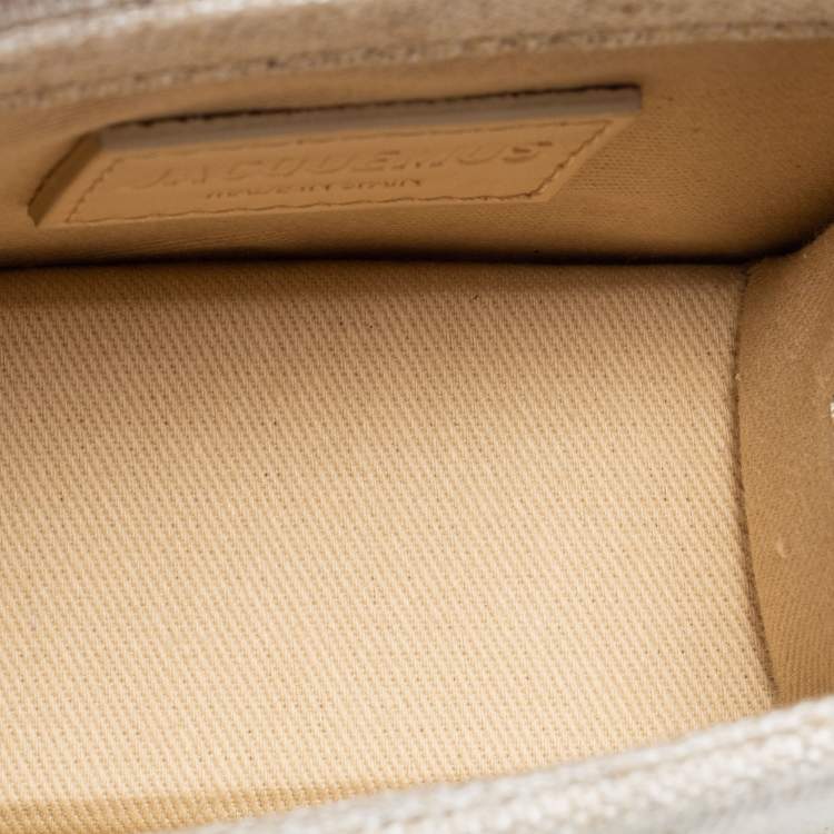 Pre Owned Jacquemus Beige Canvas Mini Le Chiquito Bag