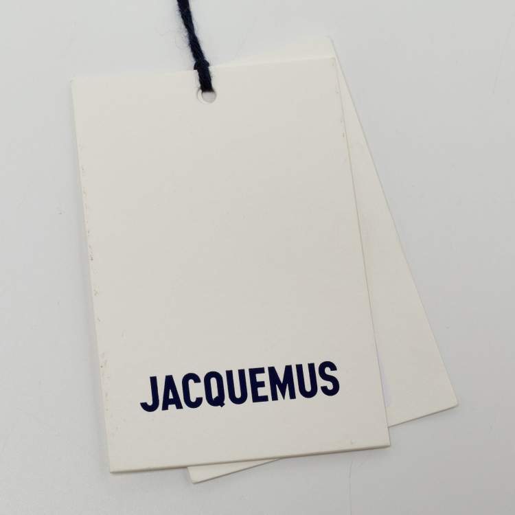 Pre Owned Jacquemus Orange Leather Le Bambino Homme Bag