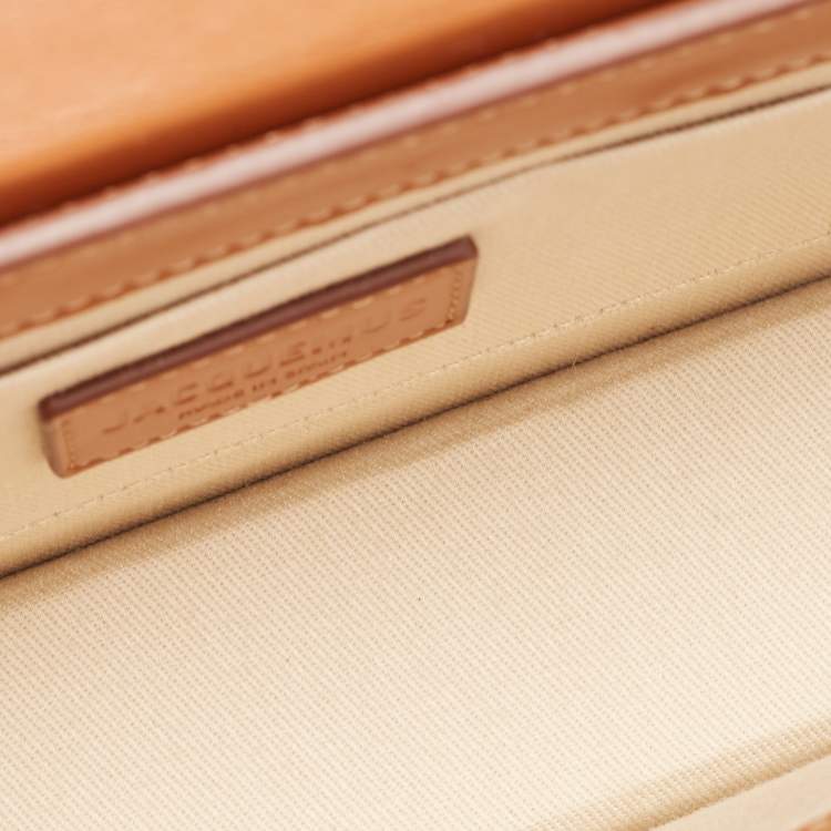 Pre Owned Jacquemus Brown Leather Le Sac Rond Bag