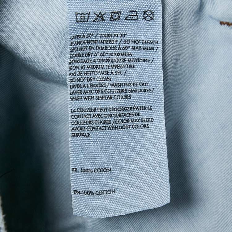 Pre Owned Jacquemus Blue Denim Le De Nimes Court Artichaut Jeans XL