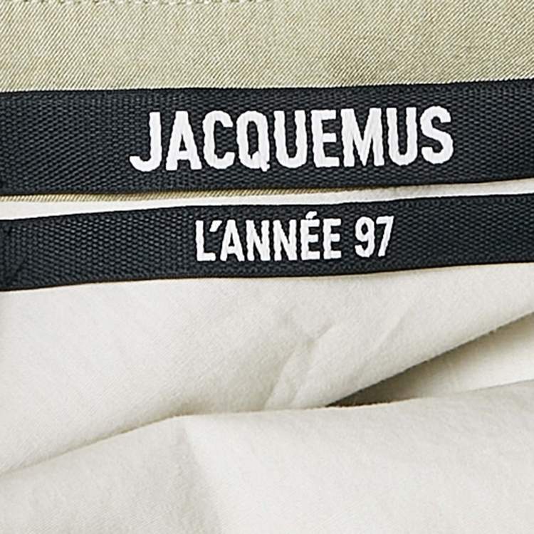 Pre Owned Jacquemus Green Viscose Sleeveless Lánnee 97 Maxi Dress L