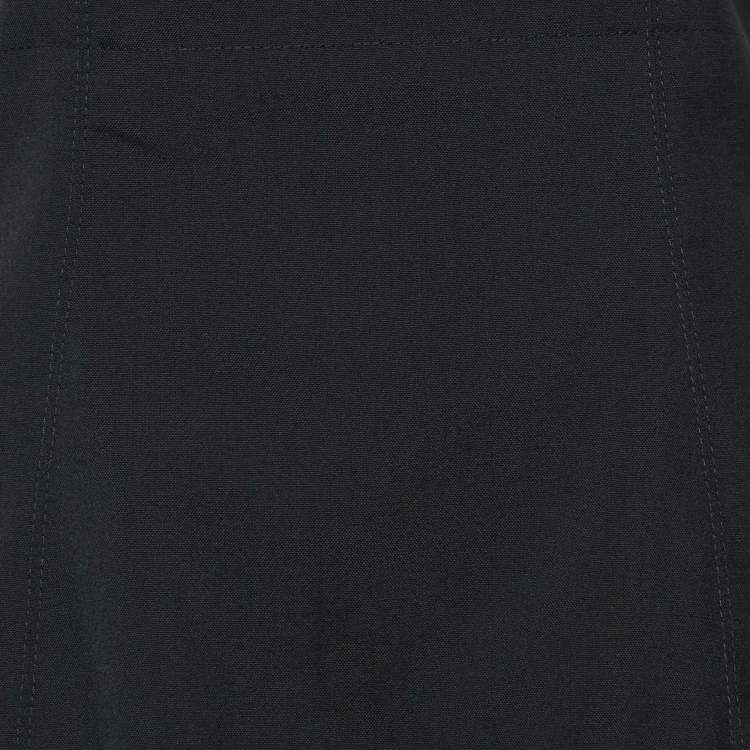 Pre Owned Jacquemus Black Wool La robe Limao Mini Dress M