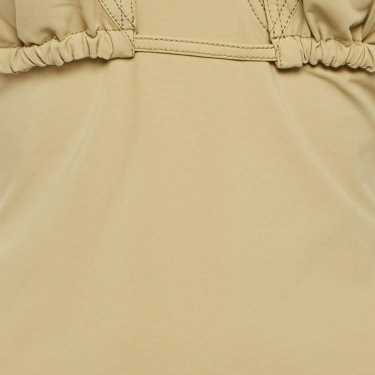 Pre Owned Jacquemus Green Stretch Nylon La Robe Bikini Midi Dress S