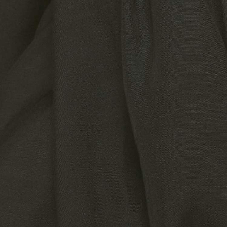 Pre Owned Jacquemus La Riviera Black Tie Detail Wrapped Crop Top S