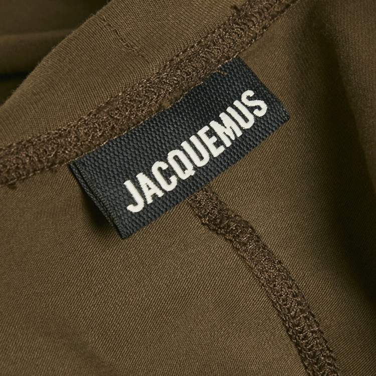 Pre Owned Jacquemus Green Jersey Sierra  Le T-Shirt S