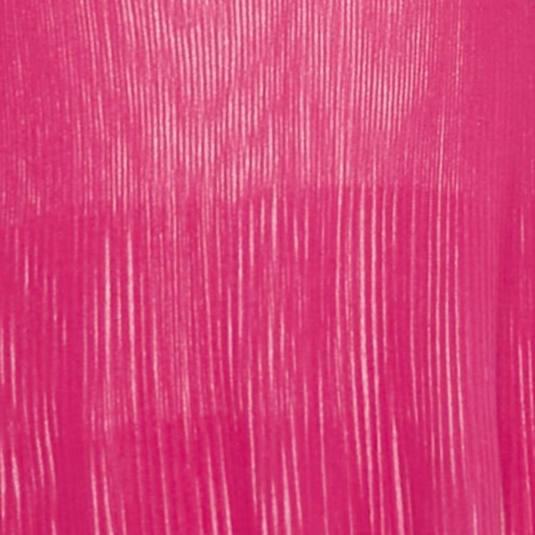 مملوكة مسبقًا Jacquemus Pink Rib Knit Maxi Skirt M