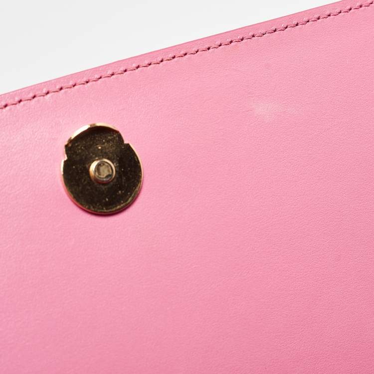 Pre Owned Jacquemus Pink Leather Grand Le Chiquito Top Handle Bag