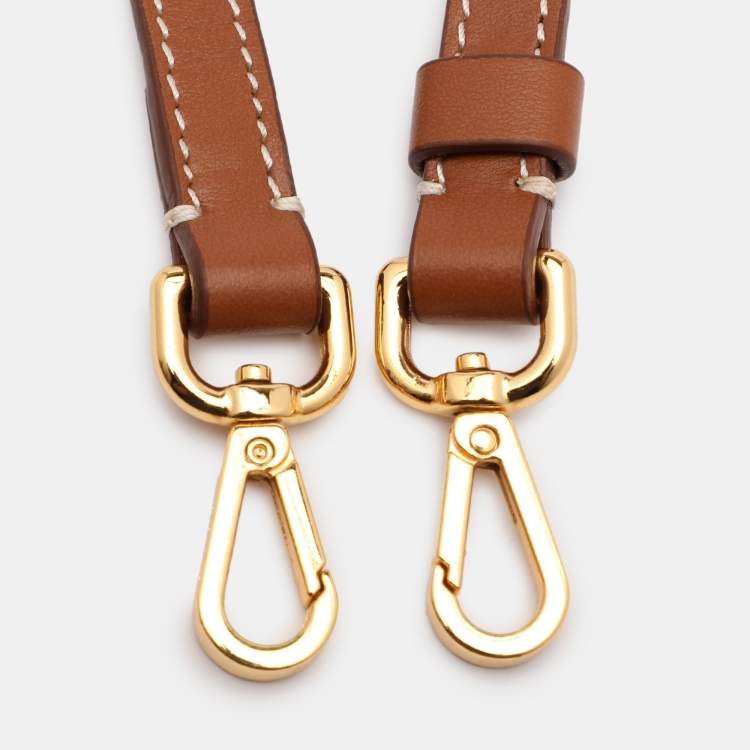 Pre Owned Jacquemus Brown Leather Mini Le Chiquito Top Handle Bag