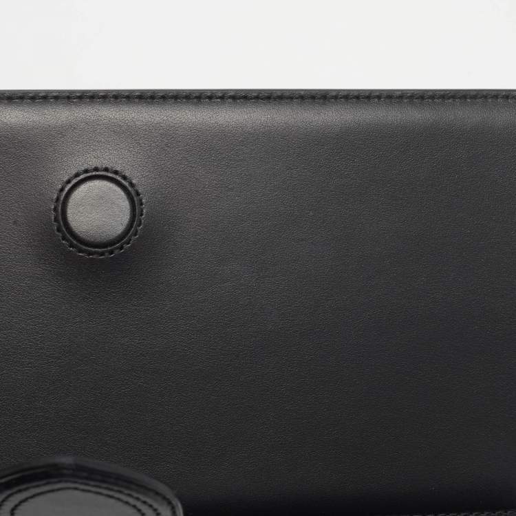 Pre Owned Jacquemus Black Leather Le Bambino Long Shoulder Bag