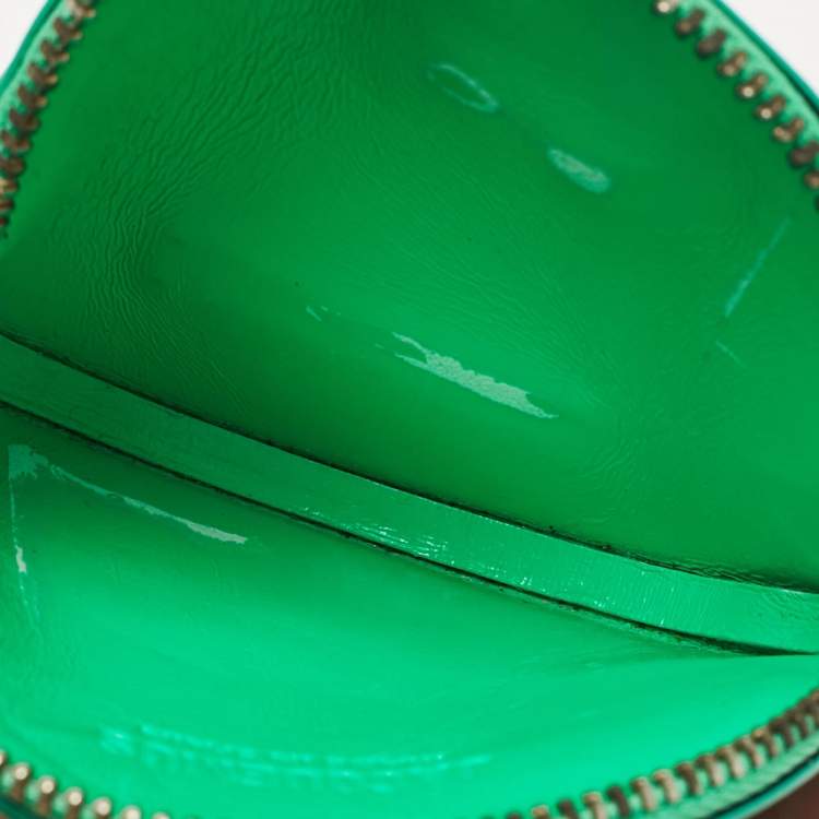 Pre Owned Jacquemus Green Leather Le Pitchou Coin Purse