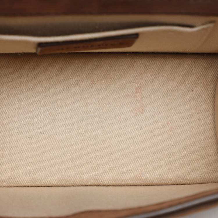 Pre Owned Jacquemus Brown Leather Le Chiquito Noeud Top Handle Bag