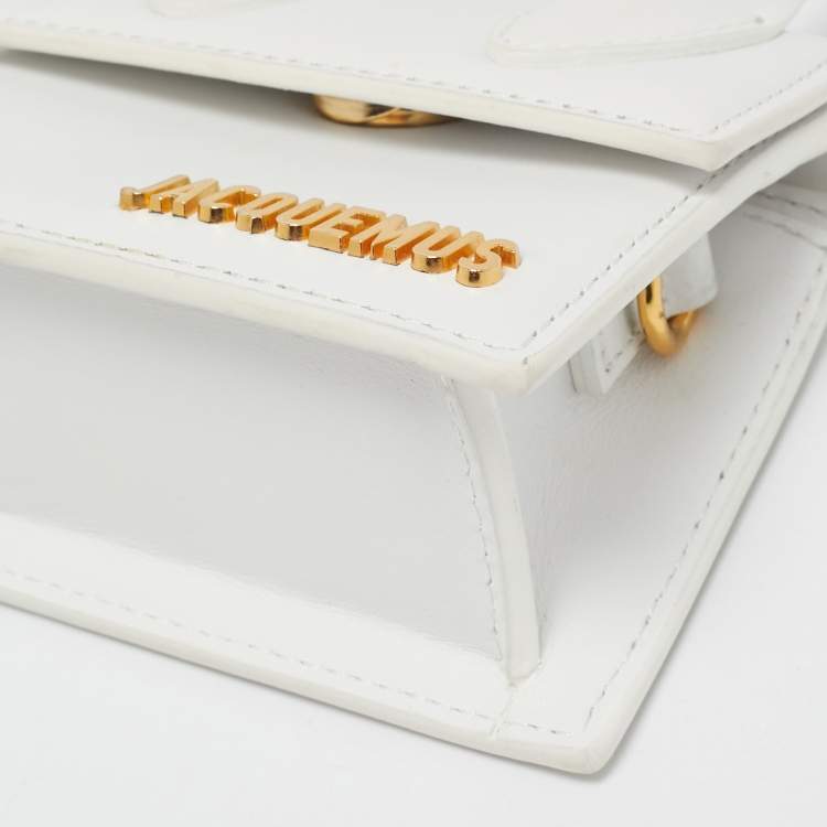 Pre Owned Jacquemus White Leather Le Chiquito Mini Bag