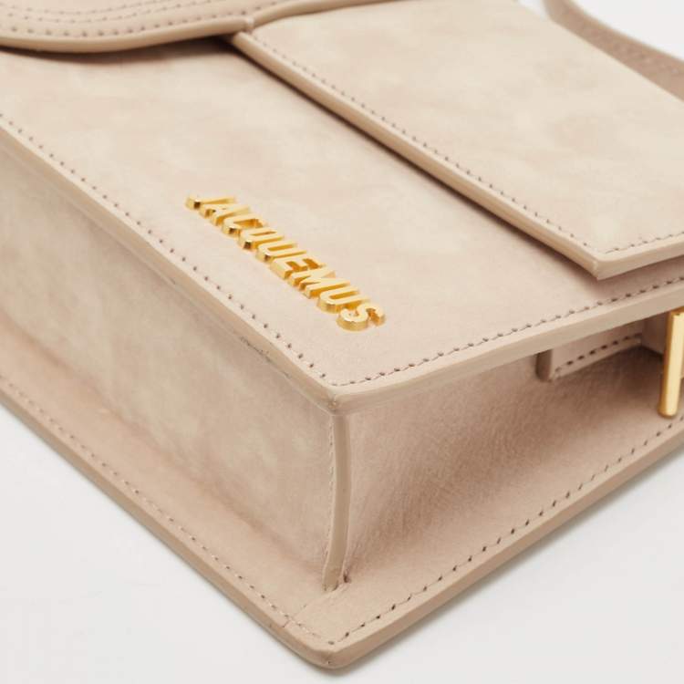Pre Owned Jacquemus Light Beige Le Bambino Long Shoulder Bag