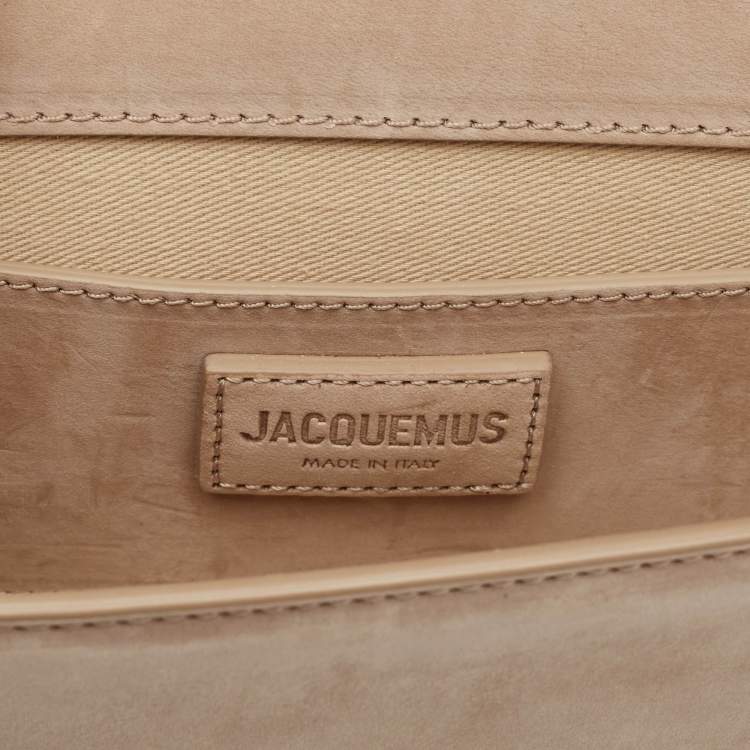 Pre Owned Jacquemus Light Beige Le Bambino Long Shoulder Bag