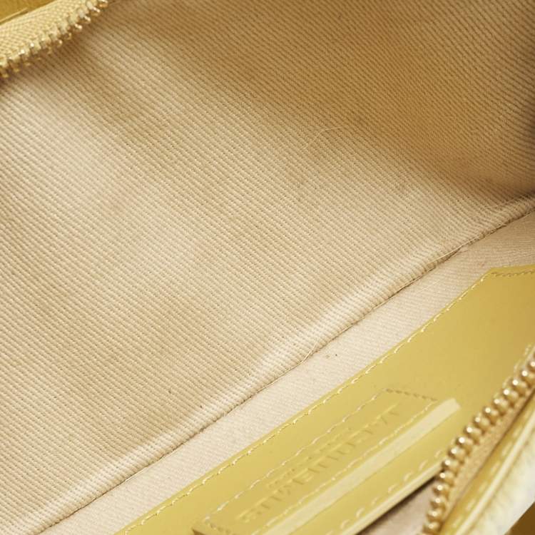 Pre Owned Jacquemus Yellow Calfhair and Leather Le Bisou Bag