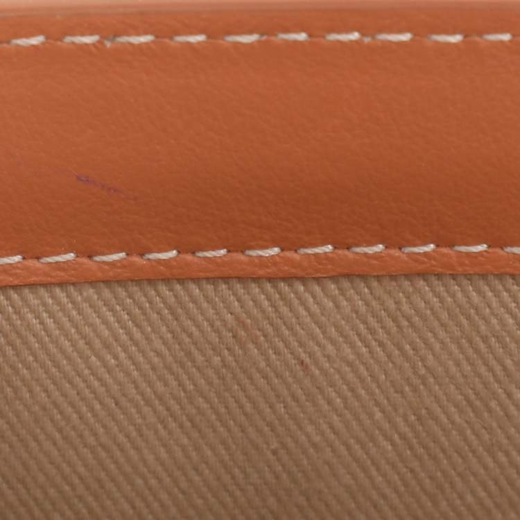 Pre Owned Jacquemus Brown Leather Le Chiquito Moyen Top Handle Bag