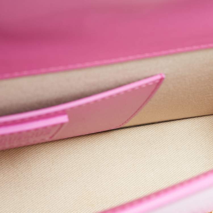 Pre Owned Jacquemus Pink Leather Le Bambino Long Shoulder Bag