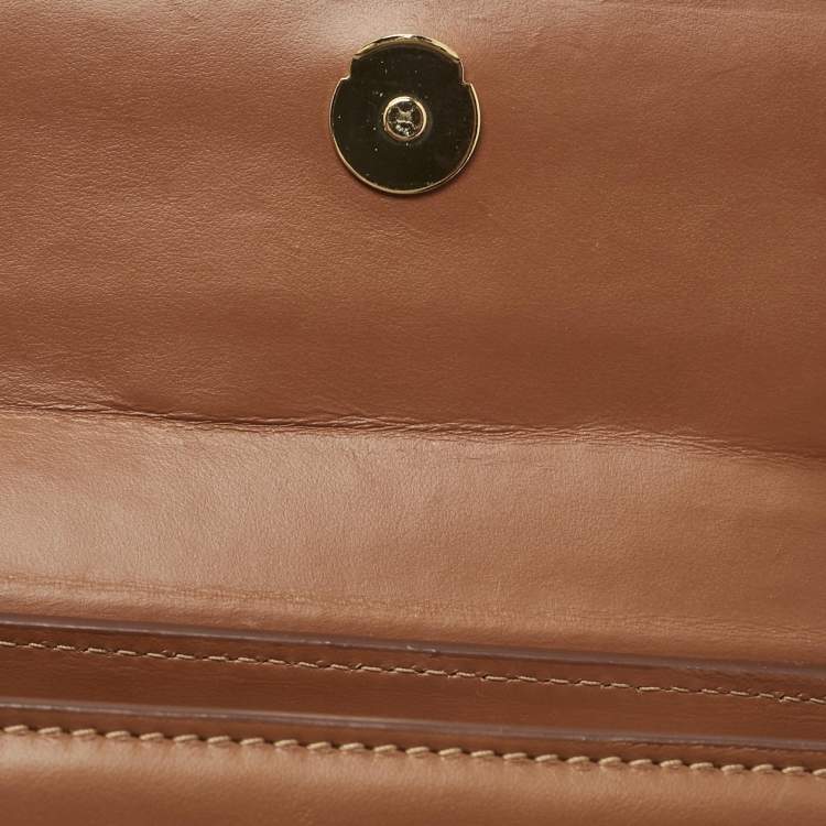 Pre Owned Jacquemus Brown Leather Le Chiquito Noeud Top Handle Bag