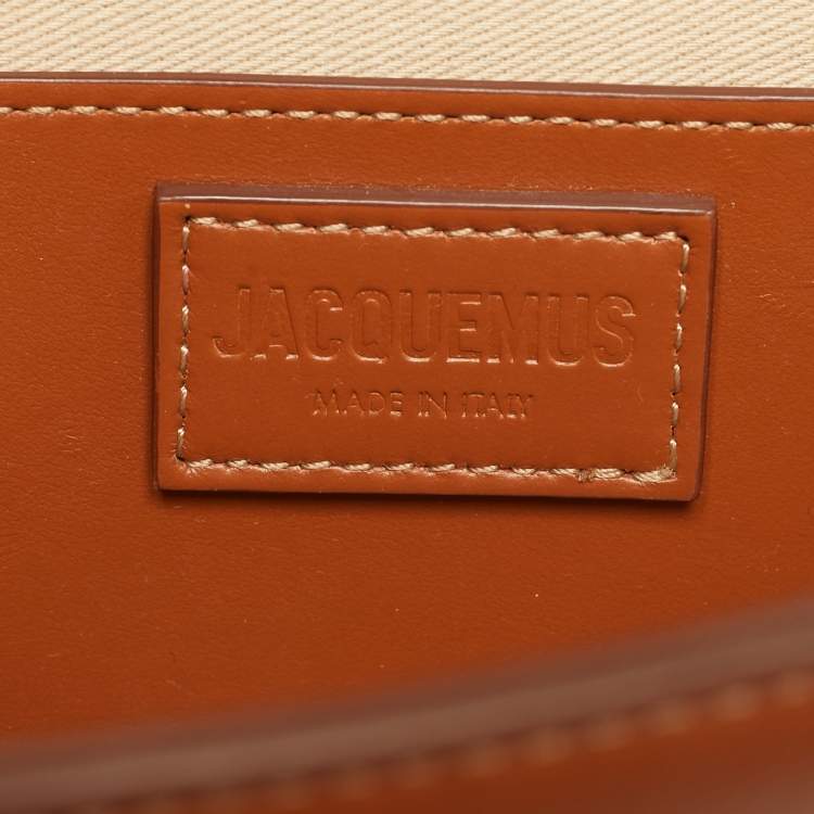 Pre Owned Jacquemus Brown Leather Le Bambino Long Shoulder Bag