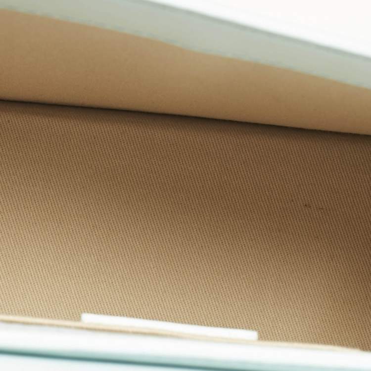 Pre Owned Jacquemus Light Blue Leather Grand Le Chiquito Top Handle Bag