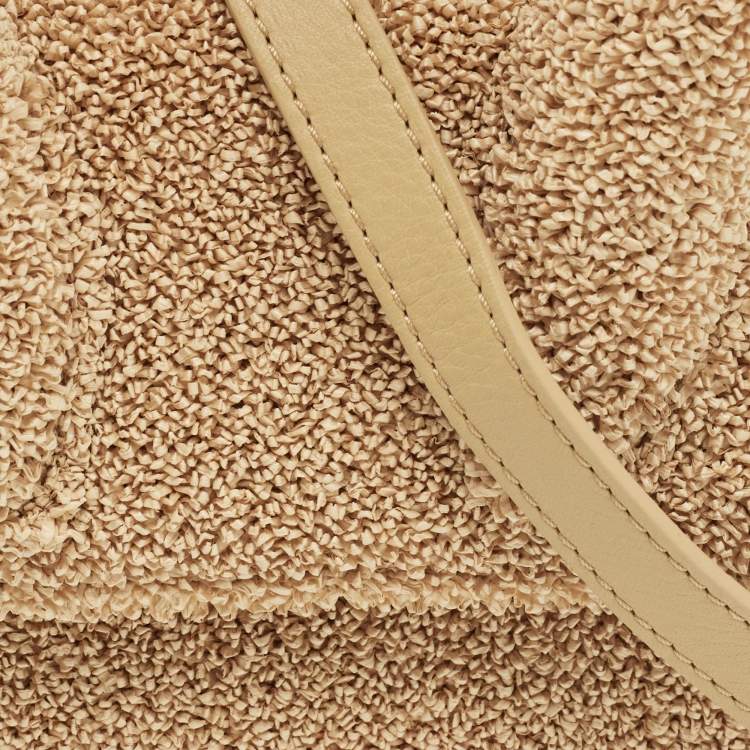 Pre Owned Jacquemus Beige Le Papier Le Chiquito Moyen Top Handle Bag