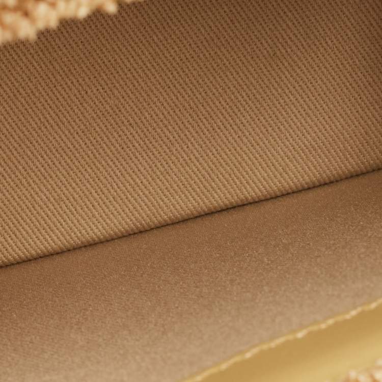 Pre Owned Jacquemus Beige Le Papier Le Chiquito Moyen Top Handle Bag