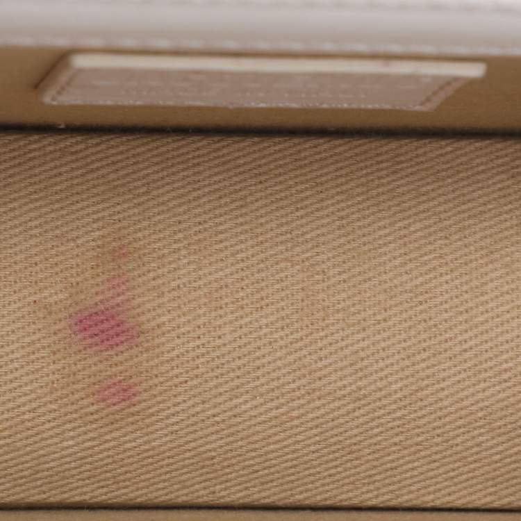 مملوكة مسبقًا Jacquemus le chiquito Micro White Leather Clutch