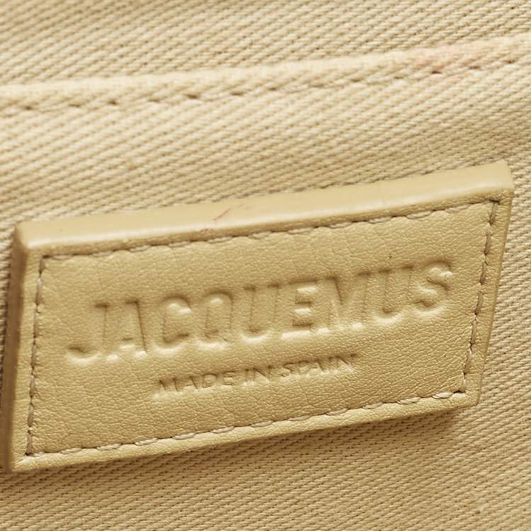Pre Owned Jacquemus Le Carinu Black Leather Shoulder Bag