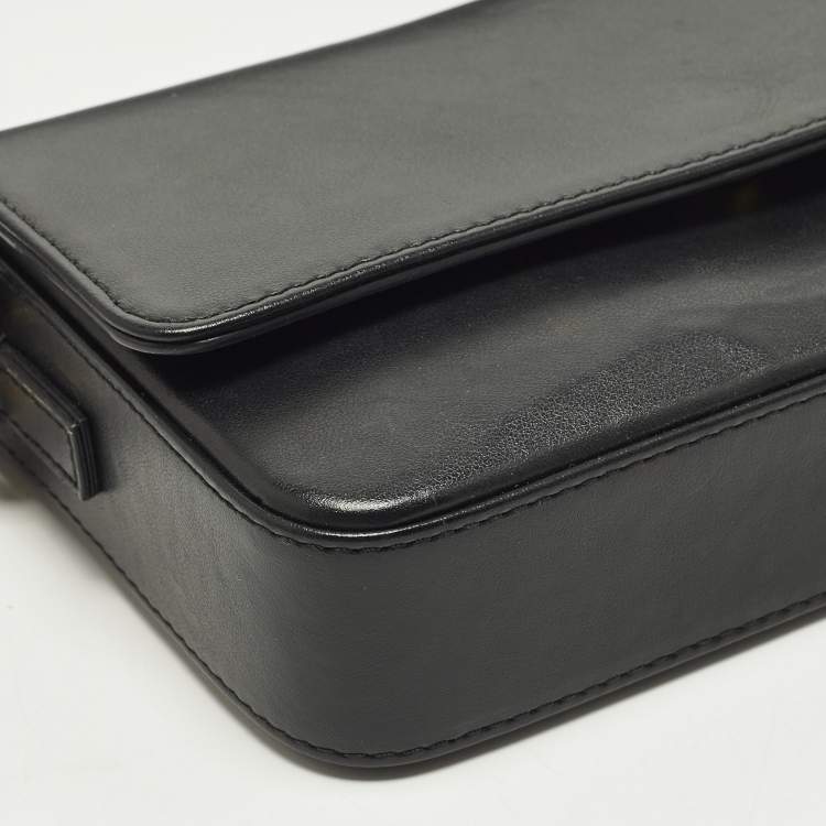 Pre Owned Jacquemus Le Carinu Black Leather Shoulder Bag