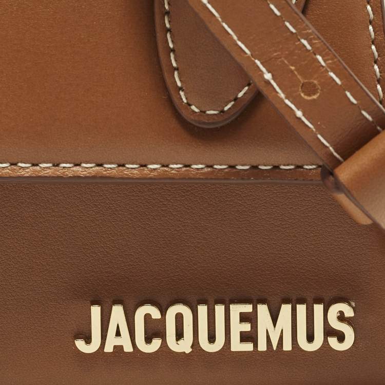 Pre Owned Jacquemus Le Chiquito Mini Leather Top Handle Bag