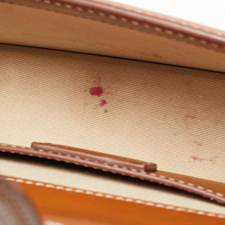 مملوكة مسبقًا Jacquemus Le Bambino Long Brown Leather Shoulder Bag