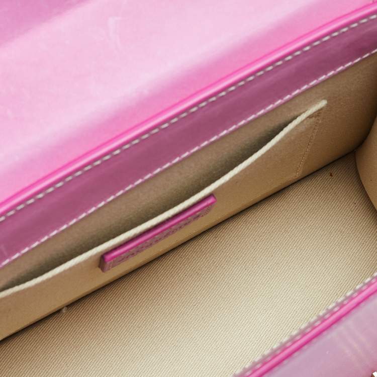 Pre Owned Jacquemus Pink Leather Grand Le Chiquito Top Handle Bag