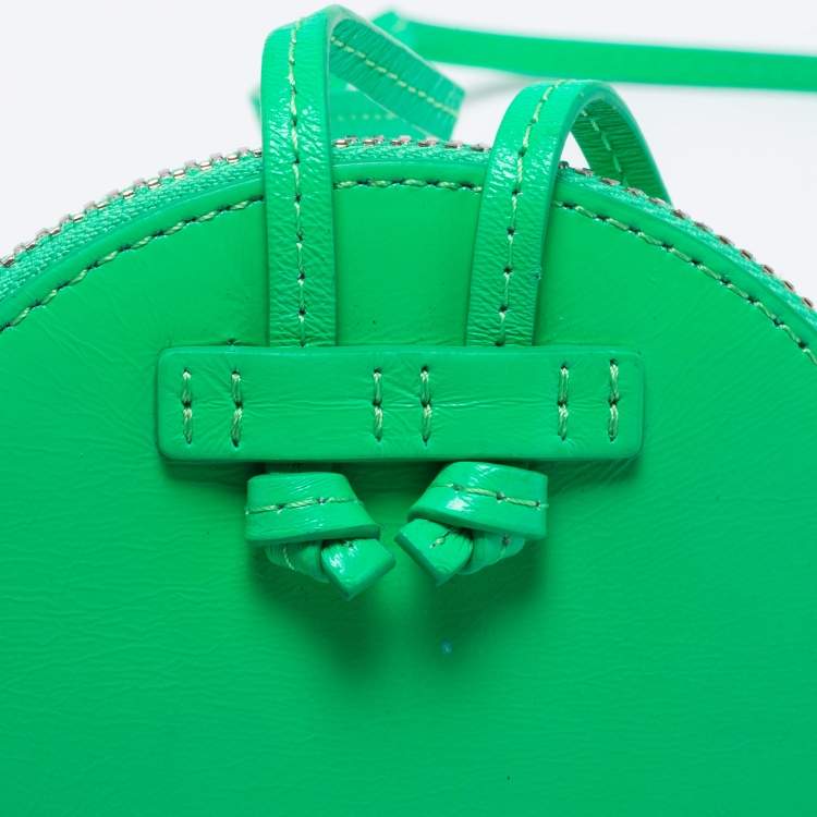 Pre Owned Jacquemus Green Leather Le Pitchou Coin Purse