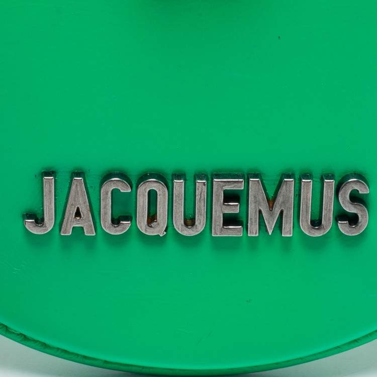 Pre Owned Jacquemus Green Leather Le Pitchou Coin Purse