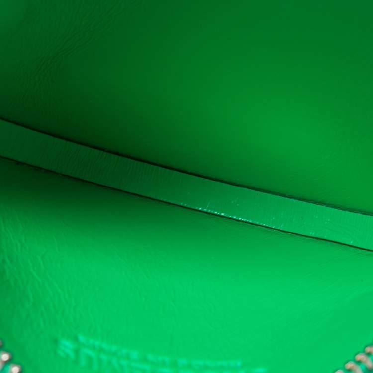 Pre Owned Jacquemus Green Leather Le Pitchou Coin Purse