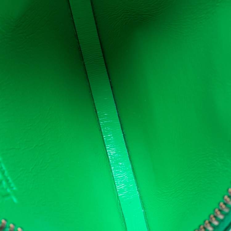 Pre Owned Jacquemus Green Leather Le Pitchou Coin Purse