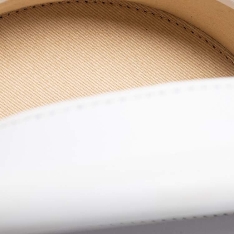Pre Owned Jacquemus White Leather La Boite A Gateaux Shoulder Bag