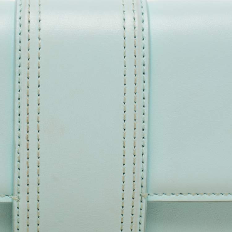 مملوكة مسبقًا Jacquemus Blue Leather Le Bambino Long Shoulder Bag