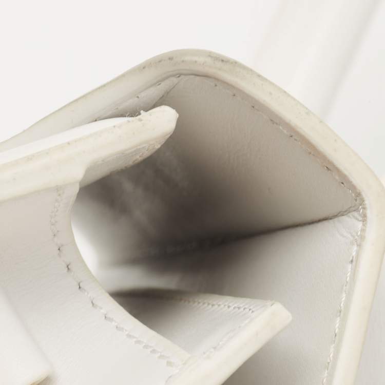 Pre Owned Jacquemus White Leather Grand Le Chiquito Top Handle Bag