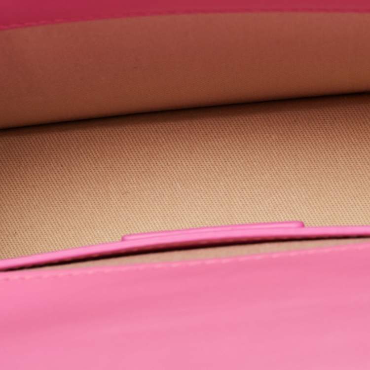Pre Owned Jacquemus Pink Leather Le Bambino Long Shoulder Bag
