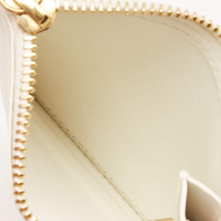 Pre Owned Jacquemus White Leather La Ceinture Carree Belt Bag