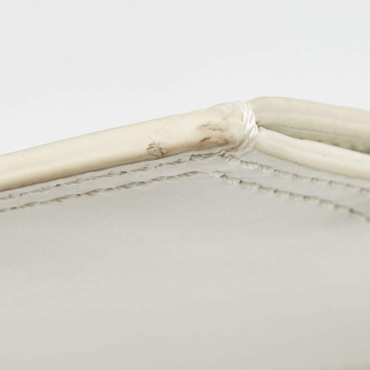 Pre Owned Jacquemus White Leather La Ceinture Carree Belt Bag
