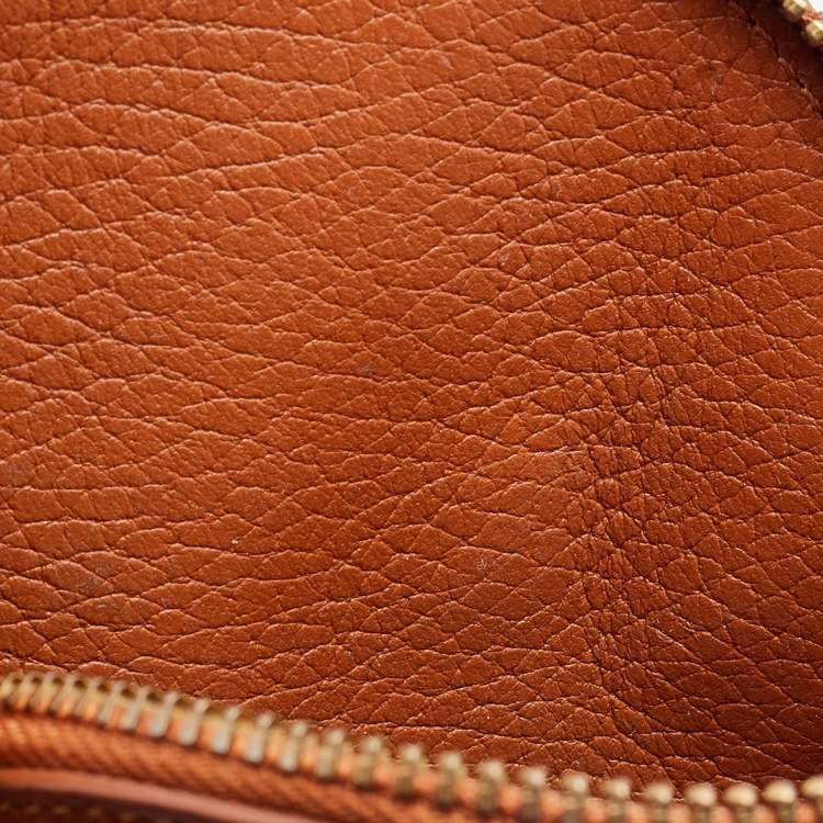 Pre Owned Jacquemus Tan Leather Le Pitchou Coin Purse