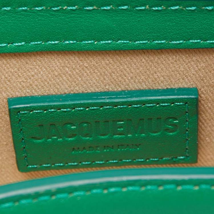Pre Owned Jacquemus Green Leather Le Chiquito Mini Bag
