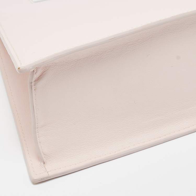 Pre Owned Jacquemus Pink Leather Asymmetrical Shoulder Bag 