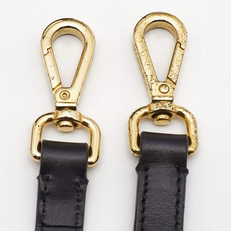 Pre Owned Jacquemus Black Leather Grand Le Chiquito Top Handle Bag