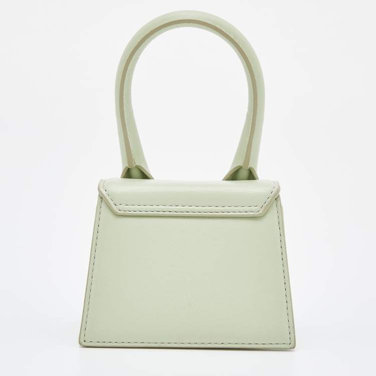 Pre Owned Jacquemus Green Leather Le Chiquito Mini Bag