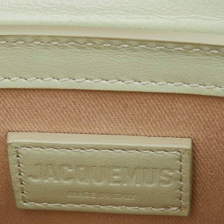 Pre Owned Jacquemus Green Leather Le Chiquito Mini Bag
