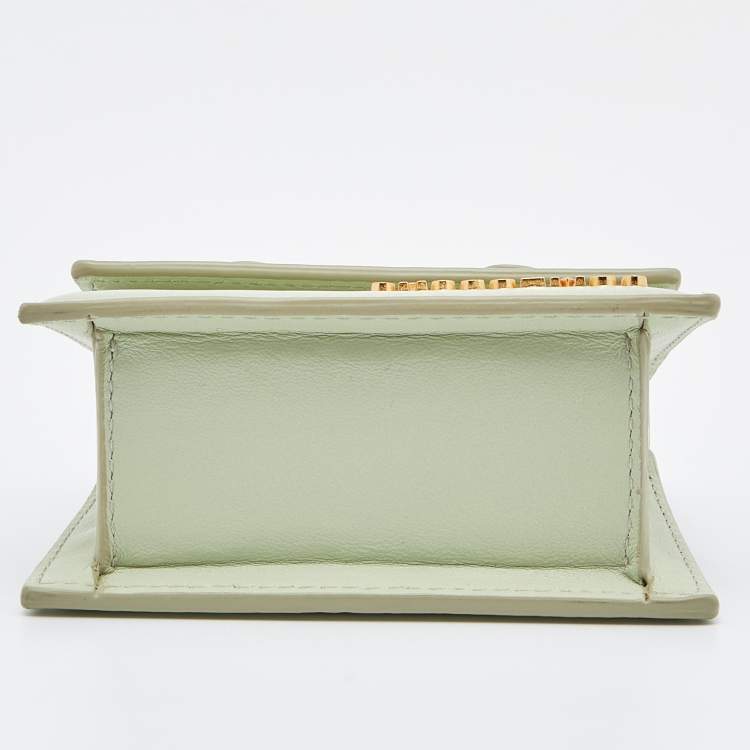 Pre Owned Jacquemus Green Leather Le Chiquito Mini Bag